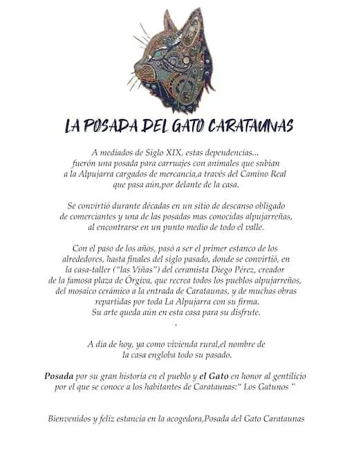 La Posada Del Gato Carataunas